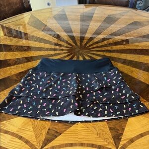Lucky in Love Black Skirt m high waisted